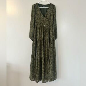 Fully lined maxi dress